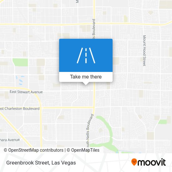 Greenbrook Street map