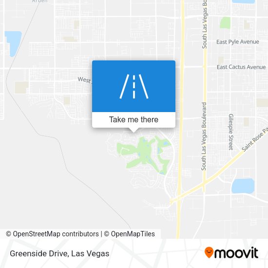 Mapa de Greenside Drive