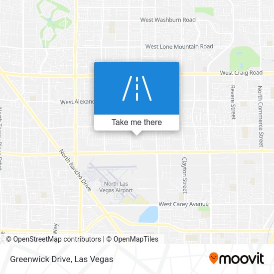 Greenwick Drive map