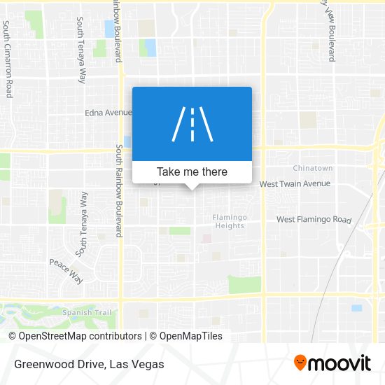 Mapa de Greenwood Drive
