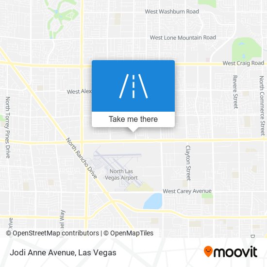 Mapa de Jodi Anne Avenue