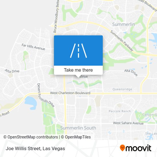 Joe Willis Street map