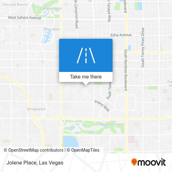Mapa de Jolene Place