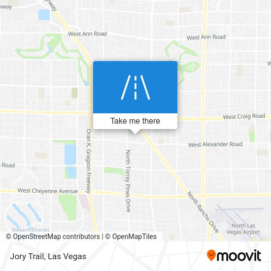 Mapa de Jory Trail