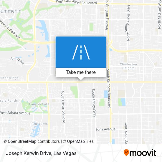Joseph Kerwin Drive map