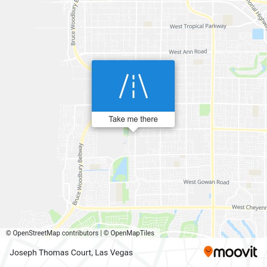 Mapa de Joseph Thomas Court