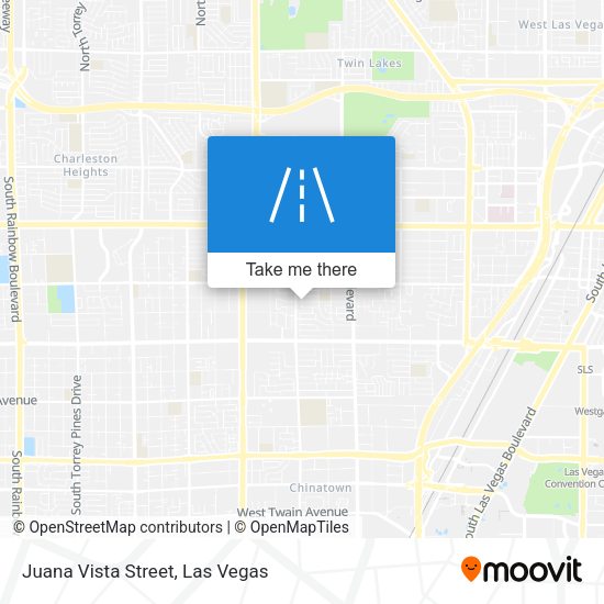 Mapa de Juana Vista Street