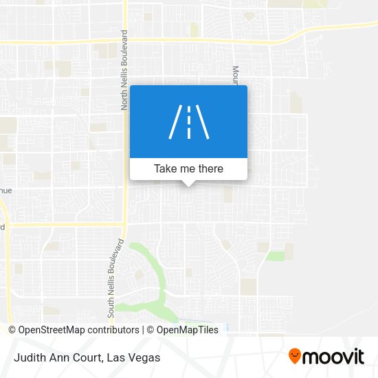 Judith Ann Court map