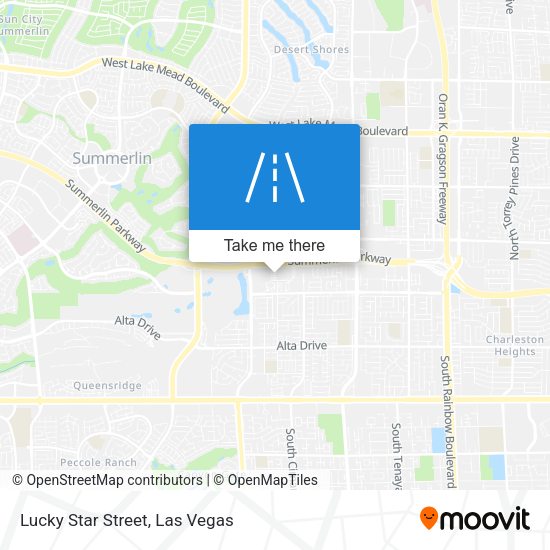 Lucky Star Street map