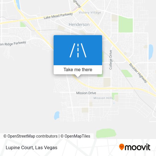 Mapa de Lupine Court