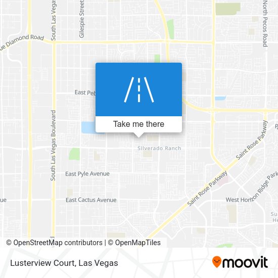 Lusterview Court map
