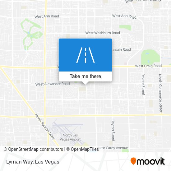 Mapa de Lyman Way