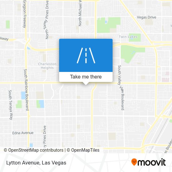 Mapa de Lytton Avenue
