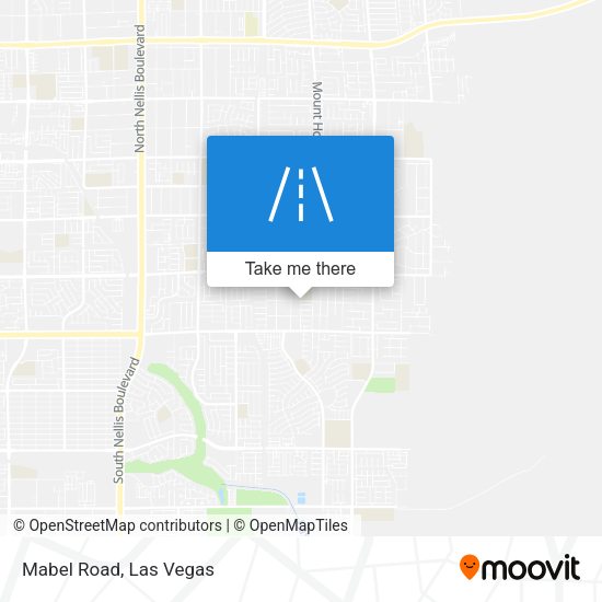 Mapa de Mabel Road
