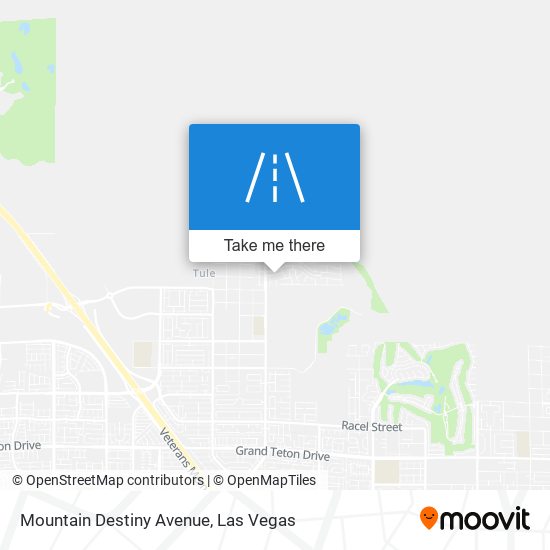 Mapa de Mountain Destiny Avenue