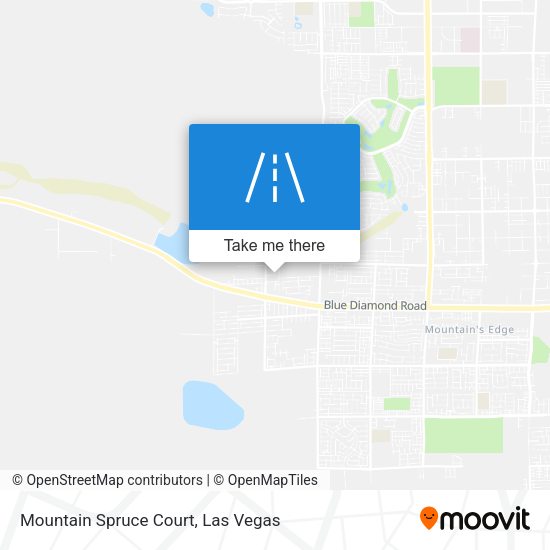 Mountain Spruce Court map