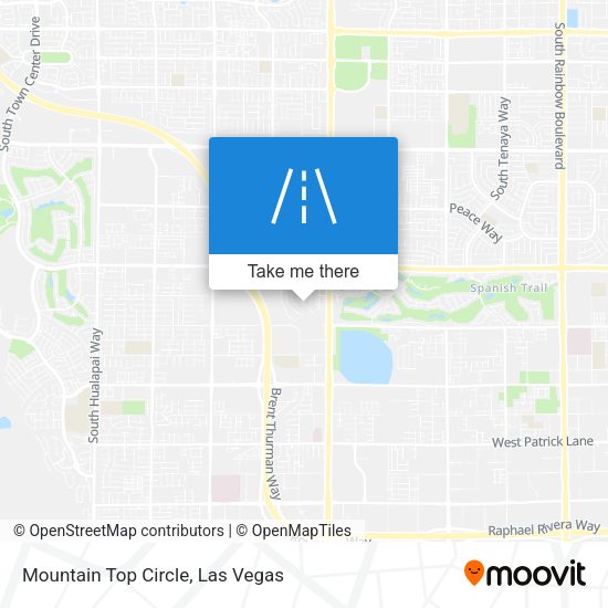 Mountain Top Circle map