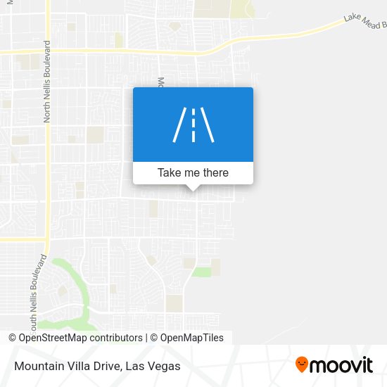 Mapa de Mountain Villa Drive