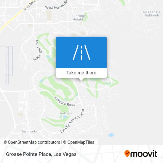 Grosse Pointe Place map