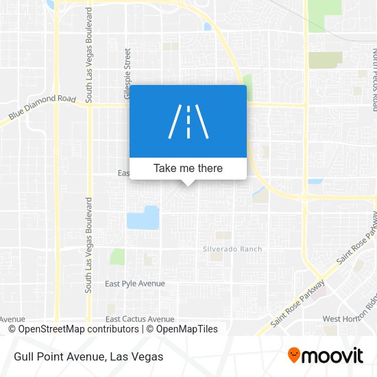 Gull Point Avenue map