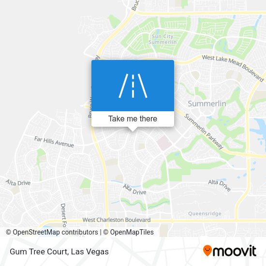 Mapa de Gum Tree Court