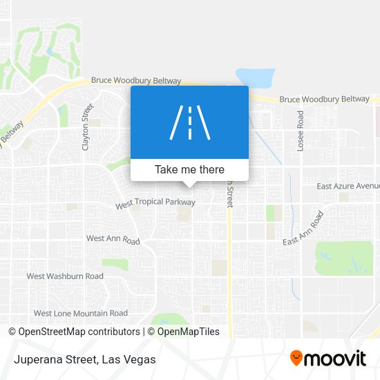 Mapa de Juperana Street