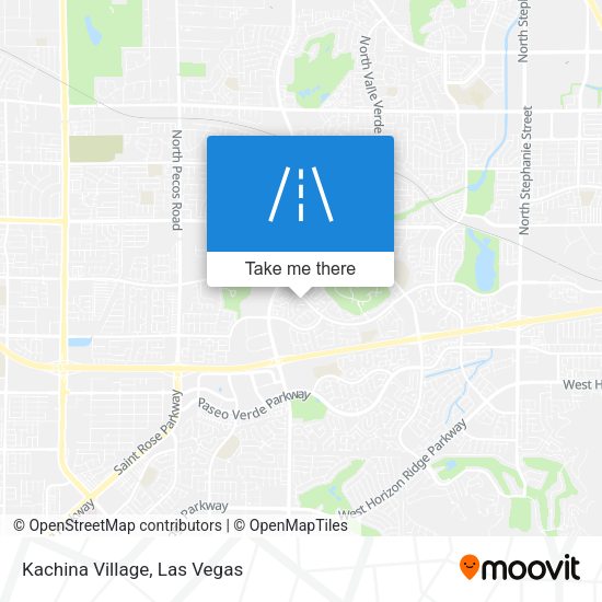 Kachina Village map