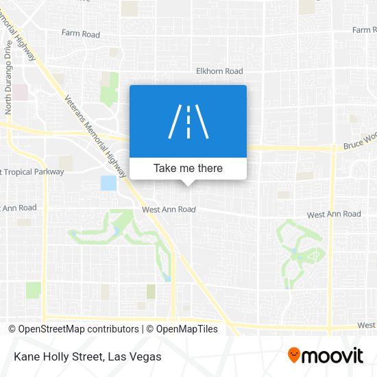 Kane Holly Street map