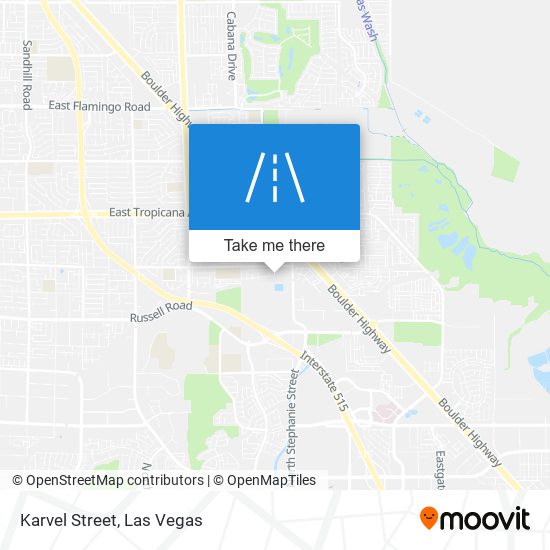 Karvel Street map