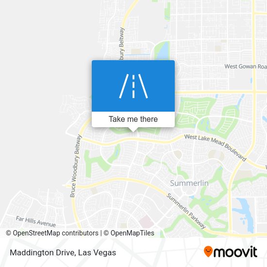Maddington Drive map