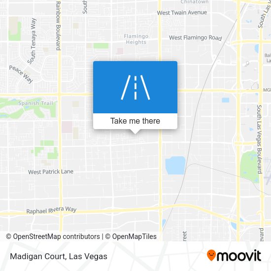 Madigan Court map