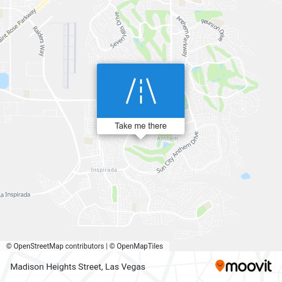 Madison Heights Street map