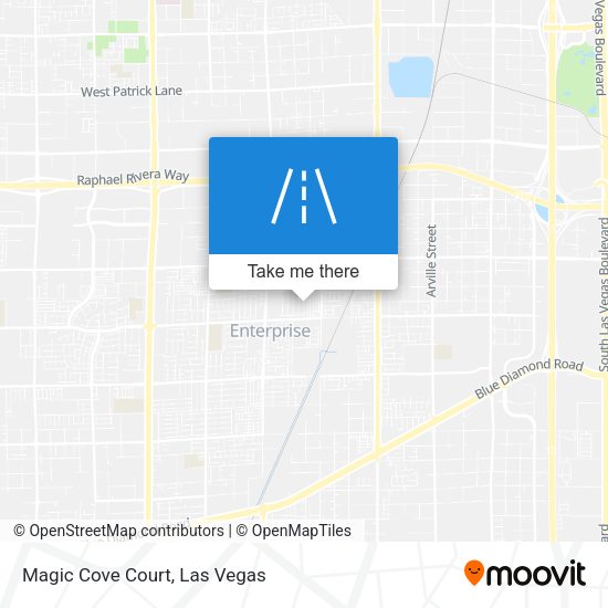 Magic Cove Court map