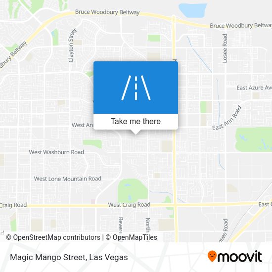 Mapa de Magic Mango Street