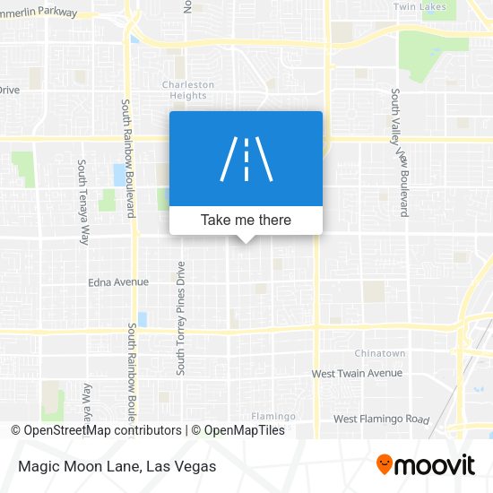 Mapa de Magic Moon Lane