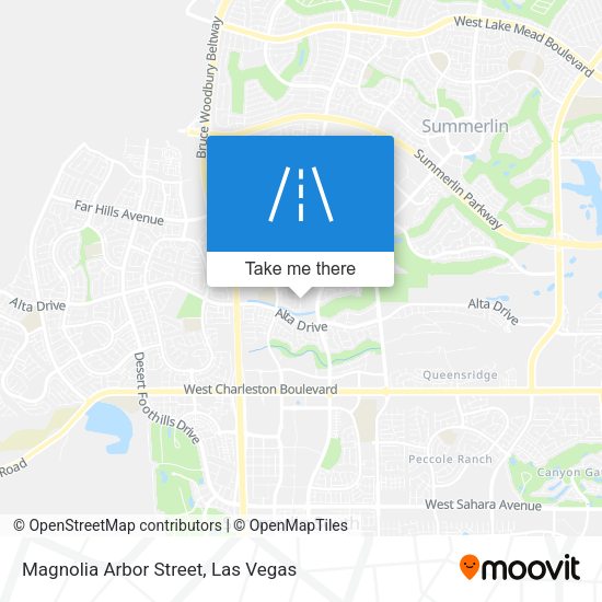 Magnolia Arbor Street map