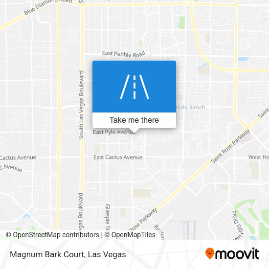 Mapa de Magnum Bark Court