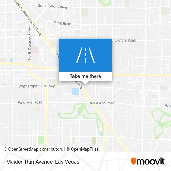 Mapa de Maiden Run Avenue