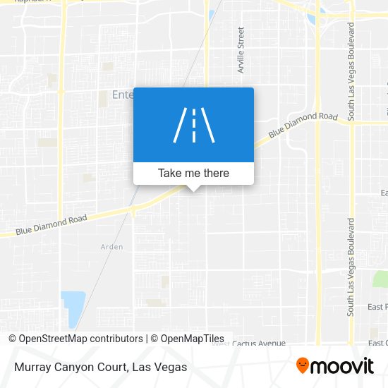 Murray Canyon Court map