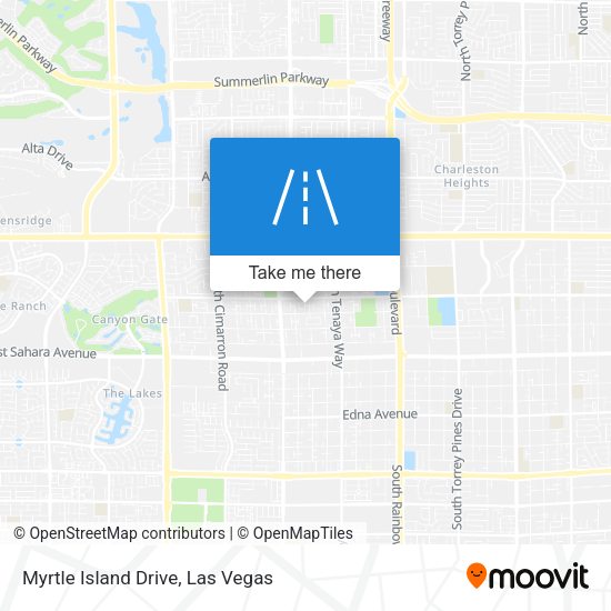 Myrtle Island Drive map