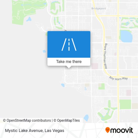Mystic Lake Avenue map