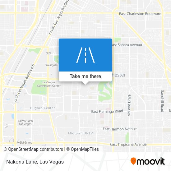 Mapa de Nakona Lane