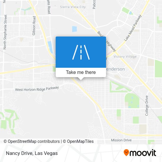 Mapa de Nancy Drive