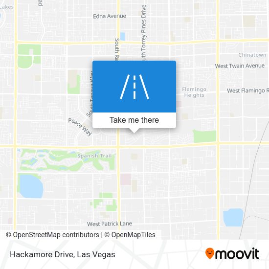 Mapa de Hackamore Drive