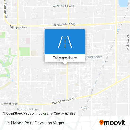 Half Moon Point Drive map