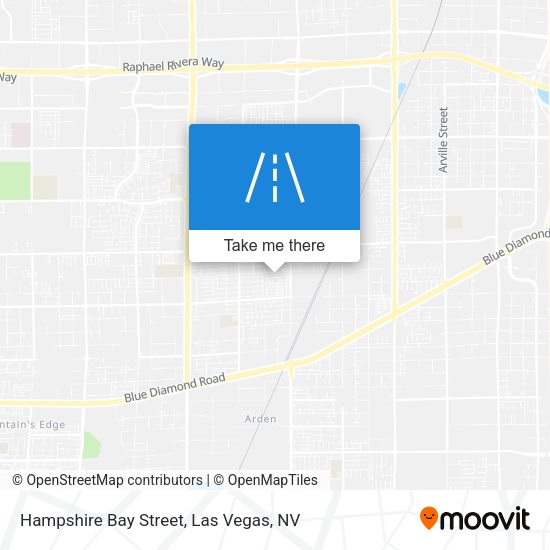 Hampshire Bay Street map