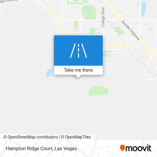 Hampton Ridge Court map