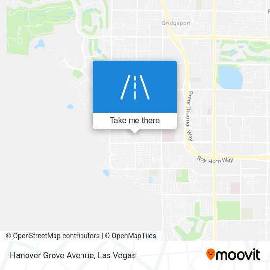 Mapa de Hanover Grove Avenue