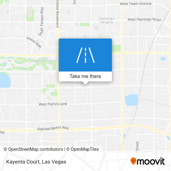 Mapa de Kayenta Court