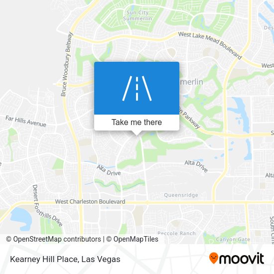 Kearney Hill Place map